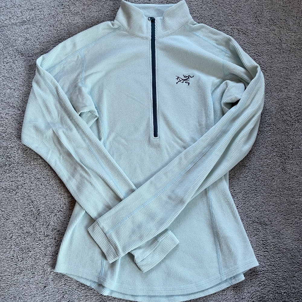 Arcteryx Women’s Blue Half Zip Pullover Fleece